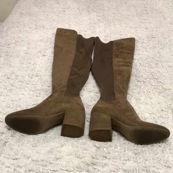 Charlotte Russe Ladies Above The Knee Suede Boots. Size 8 - Picture 4 of 10
